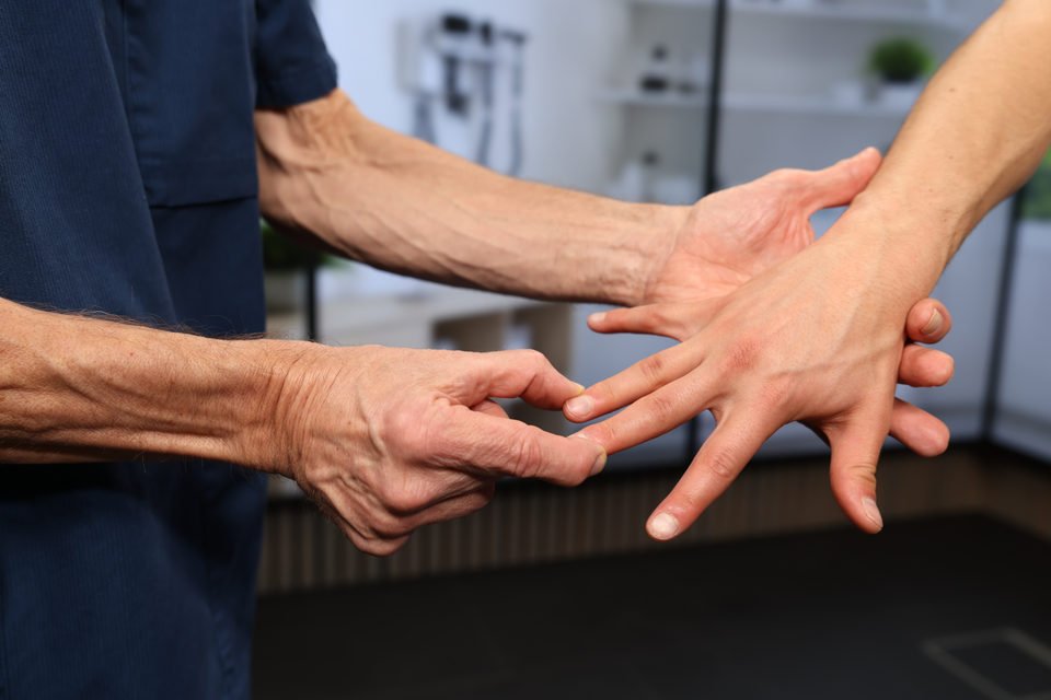 Finger abduksjon
